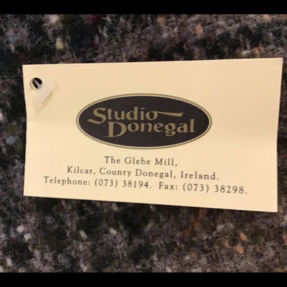 Studio Donegal Tweed Wool Throw - Picture 3 of 5